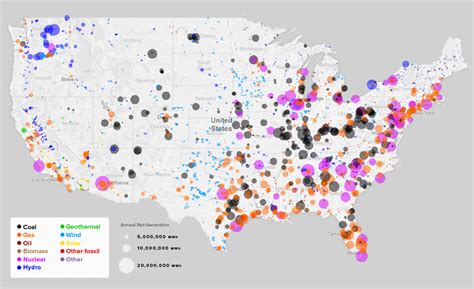 US Nuclear Power Plants Map